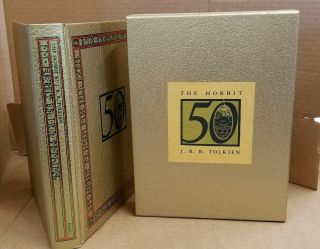 The Hobbit Or There And Back Again By J.  R.  R.  Tolkien 50th Anniversary
