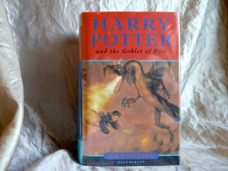 J.  K.  Rowling - Harry Potter And The Goblet Of Fire - 1st Uk Printing Hardcover