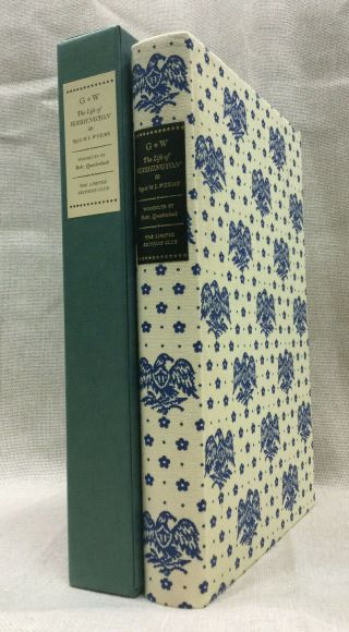 The Life Of George Washington M L Weems Limited Editions Club 776/2000 Signed Qu