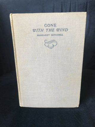 Gone With The Wind Margaret Mitchell 1936 Hardcover