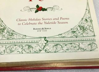A Christmas Treasury Leather Bound Barnes & Noble Exclusive. 3