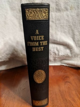 A Voice From The Dust,  The Book Of Mormon,  History Of Ancient Americans 1939 Lds