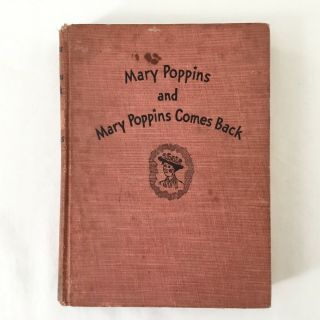 Marry Poppins And Mary Poppins Comes Back 1943 Hardcover