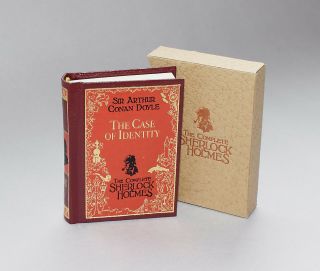 Miniature Book Sir Arthur Conan Doyle,  Vol.  3 The Case Of Identity