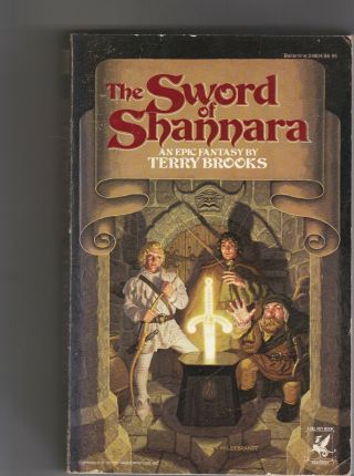 Terry Brooks - 1977 - Sword Of Shannara (sftcvr) 1977 First Edition,  1st Bk