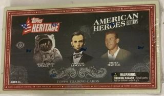 2009 Topps Heritage American Heroes Baseball Hobby Box Factory