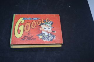 Barney Google By Billy De Beck Hc 1935 Saalfield Publishing