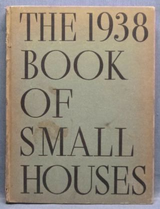 1938 Book Of Small Houses (5817)