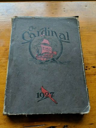 1927 The Cardinal Emmanuel Missionary College Yearbook