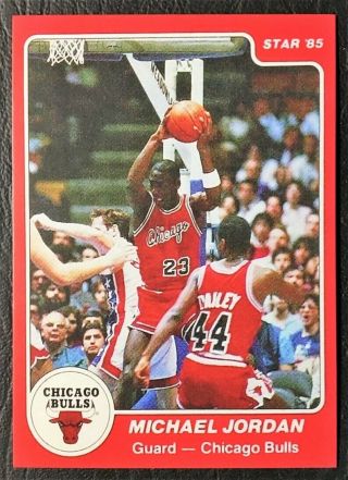 Michael Jordan 84 - 85 Star Rookie