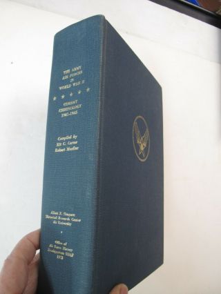 Us Military Aviation History Army Air Forces Wwii Combat Chromology 1941 - 45 1973