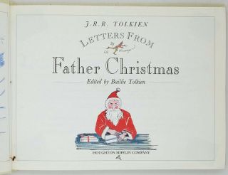 J.  R.  R.  Tolkien - Letters from Father Christmas Illustrated 1995 1st 2