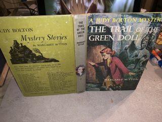 Margaret Sutton The Trail Of The Green Doll Judy Bolton 27 Pc Cover