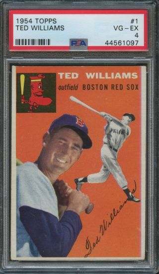 1954 Topps 1 Ted Williams Psa 4 44561097