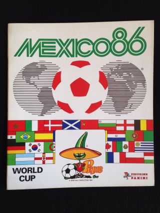 Panini Fifa World Cup 1986 Mexico 86 Empty Payment Album Vuoto A Pagamento