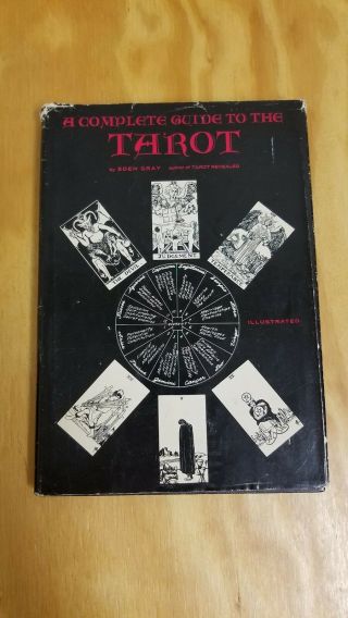 A Complete Guide To The Tarot Eden Gray 1970 Hc Dj Cards Mystery Astrology