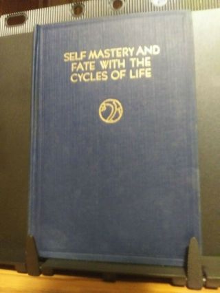 1950 " Self Mastery And Fate With The Cycles Of Life " By H.  Spencer Lewis W/ Cns
