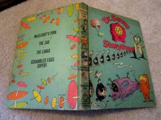 1974 Vintage Dr Seuss Storytime 4 Stories Zax - The Lorax - Scrambled Eggs - Pool