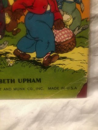 Vintage Little Brown Bear Goes To School Elizabeth Upham Marjorie Hartwell 3