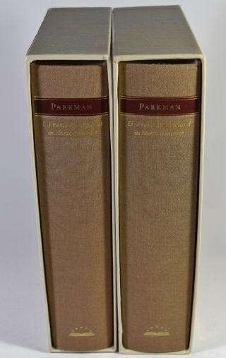 Francis Parkman - France & England In N America Volumes 1 & 2 Library Of America