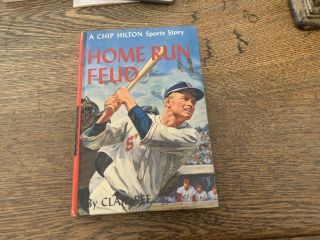 Chip Hilton 22 Home Run Feud Clair Bee Picture Hardback 1st Ed 1964 Baseball
