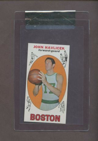 1969 Topps Basketball 20 John Havlicek Celtics Rc Rookie Hof Bgs 8.  5 Rc