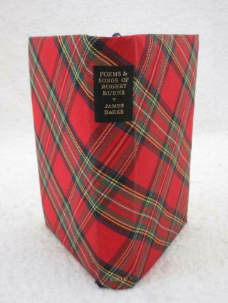 Poems And Songs Of Robert Burns 1955 Collins Clear - Type Press,  London Illust 