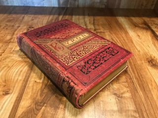 The Poetical Of Lord Byron 1880’s Red Gilded 698 Pages