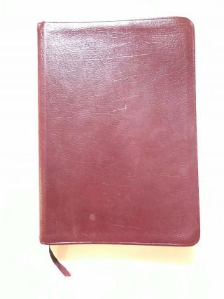 Vintage Ryrie Study Bible American Standard Red Letter.  1978 Leather Bound 2