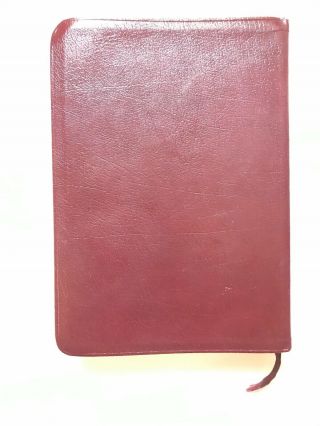 Vintage Ryrie Study Bible American Standard Red Letter.  1978 Leather Bound 3