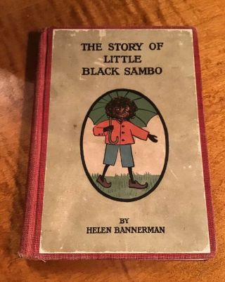 Book The Story Of Little Black Sambo Bannerman 1900 1st American Ed Third Print