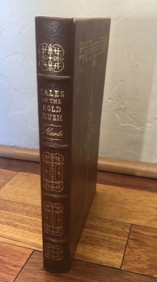 Tales Of The Gold Rush By Bret Harte Easton Press Leather Collectors Edition