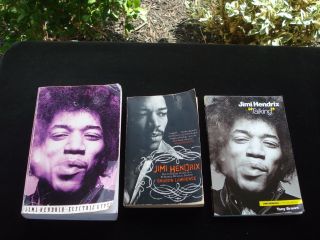 Vintage Set Of (3) Jimi Hendrix Books/ 1992,  2003,  2006