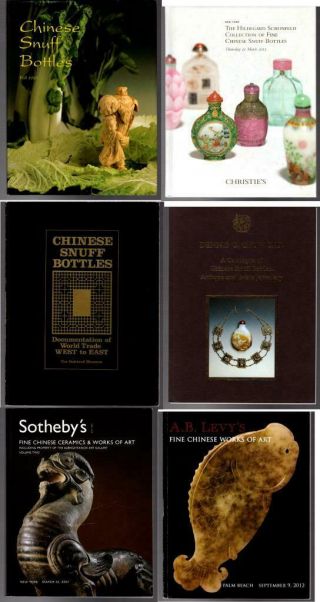 Chinese Snuff Bottle & Ceramic 6 Gallery & Catalogs,  Sotheby 