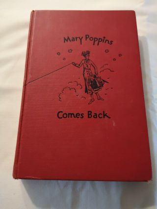 Mary Poppins Comes Back By P L Travers 1940 Edition