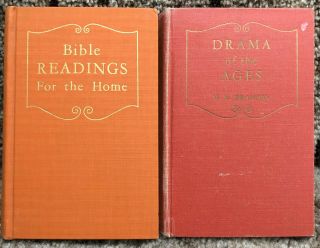 2 Vintage Seventh - Day Adventist Books From The 1950 