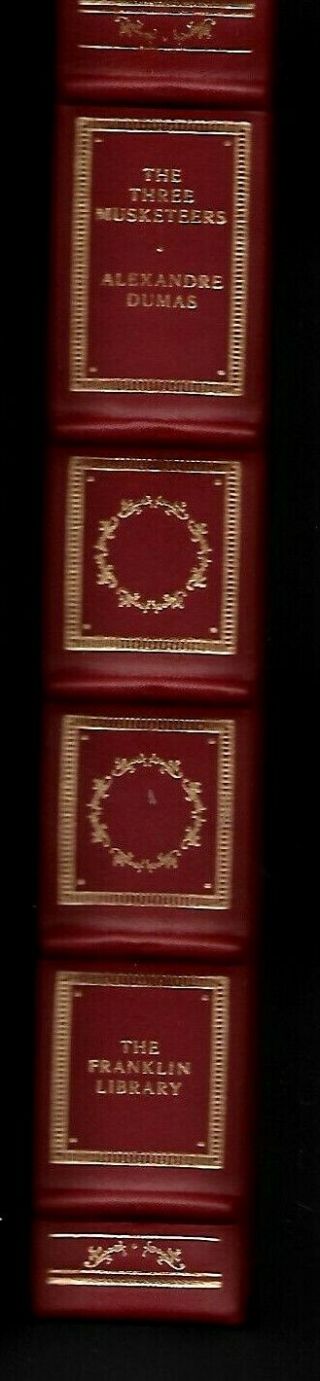 The Three Musketeers Alexandre Dumas The Franklin Library 1980