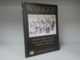 Warrior : Miniature Wargame Rules For Ancient And Medieval Warfare (id:787)