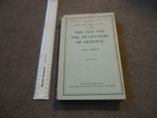 Rare Vintage " The Ego And The Mechanisms Of Defence " By Anna Freud H/b 1966