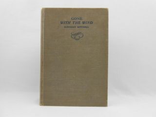 Gone With The Wind Book 1st Edition December Printing 1936 Margaret Mitchell