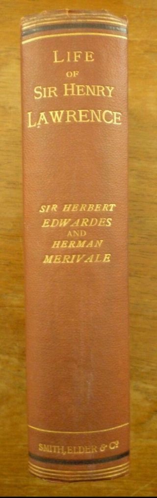 1873 Life Of Sir Henry Montgomery Lawrence India British Colonial Rule General