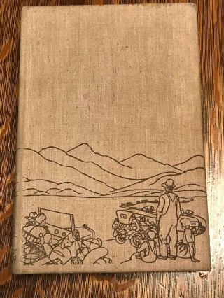 1939 Book - The Grapes Of Wrath By John Steinbeck - The Viking Press - Hardback