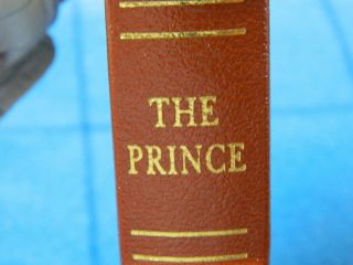 Easton Press,  The Prince,  Niccolo Machiavelli,  Full Gold Gilt Leather,