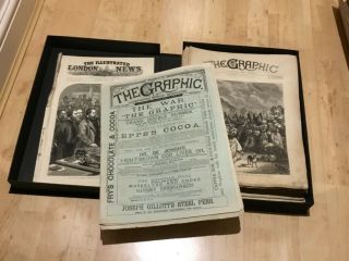 The Graphic 1871 & 1877 Issues,  The Illustrated London News 1880 Issue