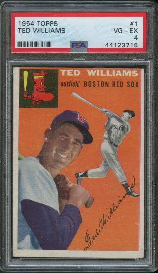 1954 Topps 1 Ted Williams Psa 4 44123715