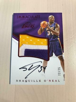 2016 - 17 Immaculate Shaquille O 
