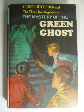 Three Investigators 4 Mystery Of The Green Ghost,  Hardcover,  1970s