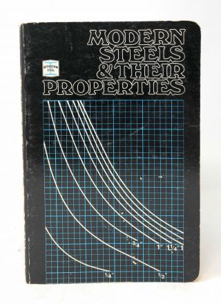 Modern Steels And Their Properties Carbon And Alloy Steel Bars And Rods / 1978
