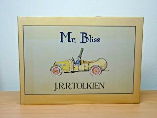 1981 Mr Bliss J.  R.  R Tolkien Rare Book First Edition (the Hobbit/ Lord Of Rings)