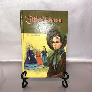 Little Women Vintage Book Hardback By Louisa May Alcott Illustrated 1955